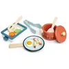 Tender Leaf Kit de casserole et poêle en bois