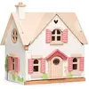 Tender Leaf Toys Poppenhuis Konijn Met Meubels 25-delig