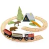 Tender Leaf Circuit train Arbres