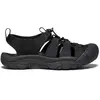 KEEN Newport H2 Homme Sandale, Triple Black, 42.5 EU