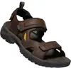 Keen Targhee 3 Open Toe, Sandale de sport Homme, Bison/Mulch, 40.5 EU