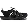 KEEN Femme Clearwater Cnx Sandales, Noir Black Black, 37 EU