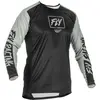 Fly Racing Lite Motorcross Jersey, zwart-grijs, afmeting L voor man