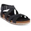 Timberland Malibu Waves Ankle Dames Sandalen - Jet Black - Maat 37