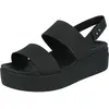 Crocs Sandales Brooklyn Low Wedge