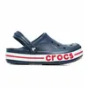 Crocs Sandales Bayaband unisexes pour enfant, bleu marine, 33/34 EU