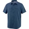 Columbia Utilizer II Solid Short Sleeve Shirt - Collegiate Navy - Heren - Maat L