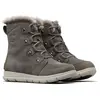 Sorel Explorer Joan Waterproof Femme Bottes d'hiver, Gris Quarry X Black, 36 EU