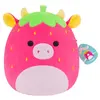 Peluche Squishmallows Cleary La vache fraise 30 cm