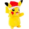 Pokémon | Pikachu met kerstmuts - 20 cm knuffel