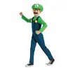 Disguise Costume pour enfants Super Mario Luigi 2 pièces