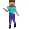 Disguise Liragram Costume Steve Luxury Junior Minecraft