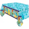 amscan Nappe en plastique - NO NAME - Pokémon - 180x120 cm - Blanc - Lavable