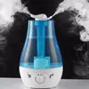 SODIAL Humidificateurs d'Air Elegant Diffuseur d'huile Purificateur 25 W Pratique 3L LED Diffuseur d'Aroma Humidificateur a Ultrasons pour