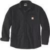 Carhartt Quilted Snap Front Overhemd Met Lange Mouwen Zwart L Man