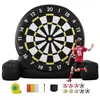 VEVOR Opblaasbaar Voetbal Dartbord 2.44 M met 9 Kickballs Dartbord Spe...