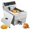Friteuse Commerciale 3000 W-VEVOR-avec Contrôle du Temps et de la Temp...