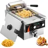 Friteuse Commerciale 3000 W-VEVOR-Friteuses à Bain d'huile Électrique ...