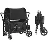 Chariot De Transport Enfant-Vevor-Charge 150 Kg-Avec Poignée Réglable-...