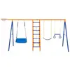 VEVOR Schommelsets Schommelzitje A-frame 200kg Tuin Buiten 6 In 1