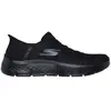 Skechers Go Walk Flex - Mali Dames Instappers - Zwart - Maat 39