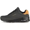 Skechers Uno - Suited On Air Heren Sneakers - Zwart - Maat 40