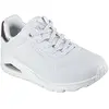 Skechers Uno - Shimmer Away Dames Sneakers - Wit - Maat 40