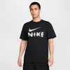 Nike nike hyverse dri-fit uv t-shirt in de kleur zwart.