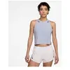 Débardeur court femme Nike AeroSwift Bleu L