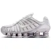 Nike Shox TL Femme - Summit White, Summit White 42