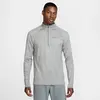 Nike Haut à fermeture éclair 1/4 Stride - Grey, Grey XL