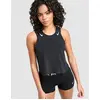 Nike Running AeroSwift Cropped Tank Top - Noir, Noir L