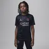 Jordan Maillot d'Avant-Match Paris Saint Germain Junior - Black/Infrared 23/Rust Pink, Black/Infrared 23/Rust Pink 9-10Y