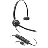 Poly EncorePro 545 - EncorePro 500 series - micro-casque - sur-oreille - convertible - filaire - USB-A - noir - Certifié pour Skype for Business