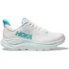 HOKA Clifton 10 Baskets pour femme, Blanc/bleu ciel, 37.5 EU