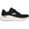 Skechers Baskets Arch Fit 2.0 Glow The Distance pour femme, Noir, 37 EU