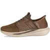 Skechers Slade - Zachary Heren Instappers - Kastanjebruin - Maat 42