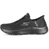Skechers Slip-ins Go Walk Instappers zwart Textiel - Dames - Maat 39