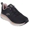 Skechers Vapor Foam - Midnight Glimmer Dames Instappers - Zwart - Maat 37
