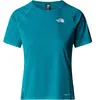 The North Face NF0A8BBX6GO W SUNRISER S/S T-Shirt Femme Deep Teal Tail...