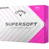 Callaway SuperSoft 2025 Golfballen - Roze - 12 Stuks