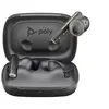 Poly Voyager Free 60 UC - Écouteurs sans fil avec micro - intra-auriculaire - Bluetooth - Suppresseur de bruit actif - USB-C via un adaptateur Bluetooth - noir de charbon - certifié Zoom