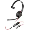 Casque Poly Blackwire C5210 Mono USB-C/A & 3,5 mm