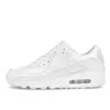 Nike Air Max 90 Leather - Triple White - Sneakers Heren -Maat 46