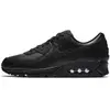 Nike Nike Air Max 90 Leather Black/ Black-Black - 45 1/2