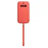 Housse en cuir Apple avec MagSafe pour iPhone 12/12 Pro Rose agrume