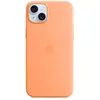 Apple iPhone 15 Plus Back Cover avec MagSafe Sorbet à l¿Orange