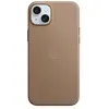 Apple Coque en tissage fin avec MagSafe pour iPhone 15 Plus Taupe