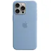 Apple Cover Silicone Magsafe Iphone 15 Pro Max Winter Blue (mt1x3zm/a)