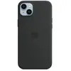 Apple Coque en silicone avec MagSafe pour iPhone 14 Plus - Minuit        